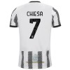 Officiële Voetbalshirt Juventus Chiesa 7 Thuis 2022-23 - Heren